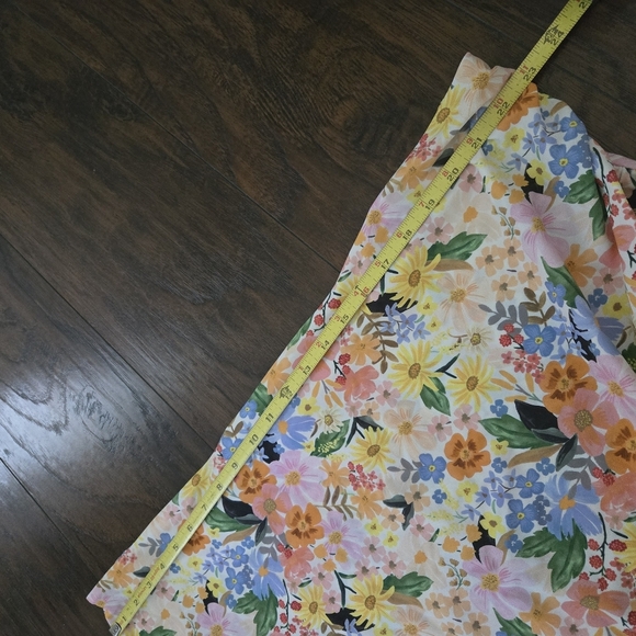 Summersalt Rifle Paper Co Marguerite Floral Ruched Swim Skirt 2XL - Picture 6 of 7